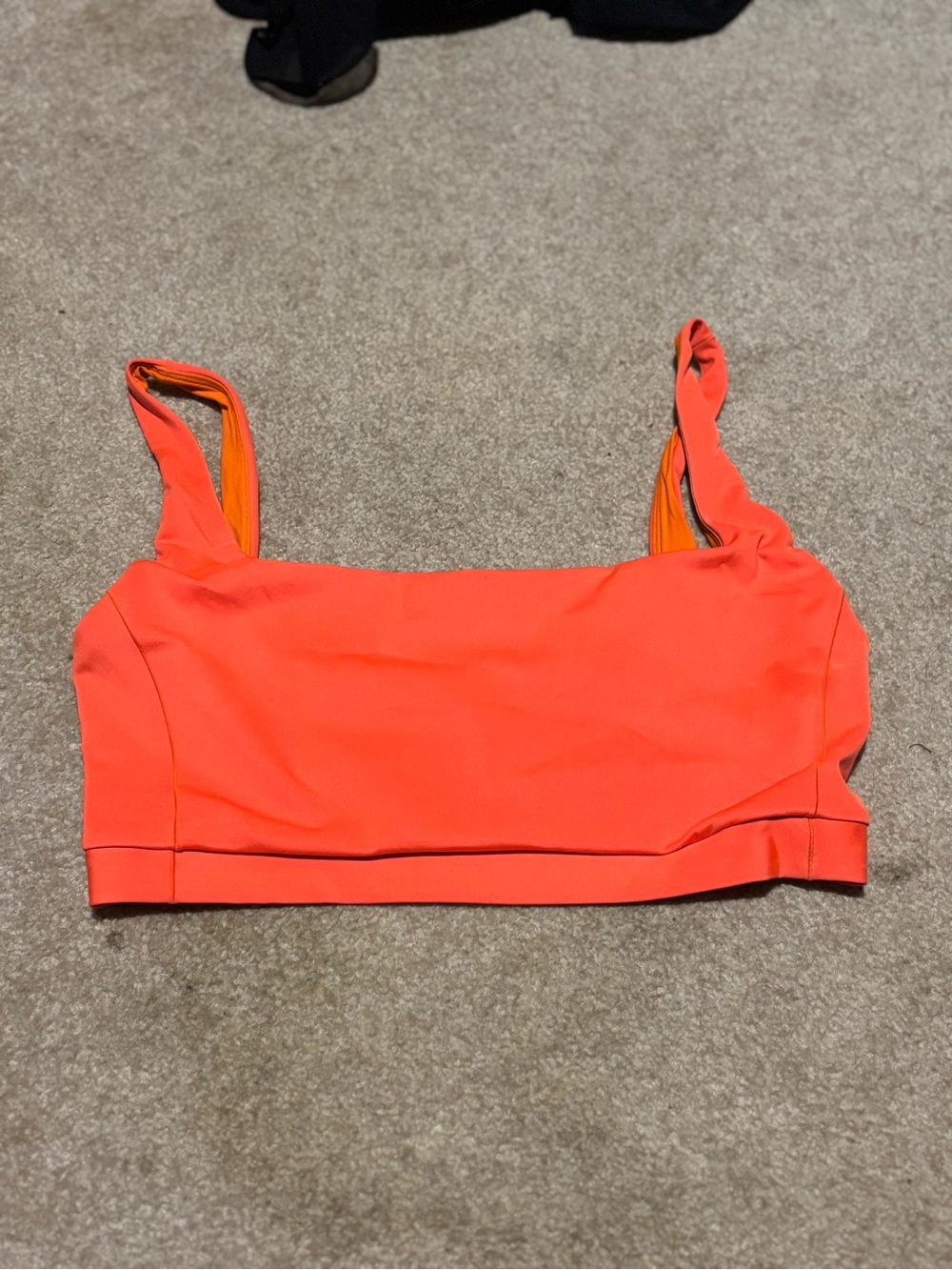Left On Friday TOP SHELF TOP: Neon Orange (Aperol) Bikini Top